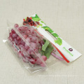 Plastic Packaging Bags With Zipper For Grape Packaging Customized Protective Vent Bags for farms